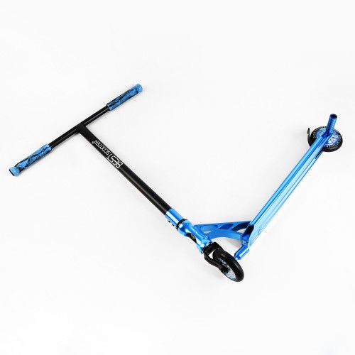 Самокат трюковий Best Scooter Skull and Snake HIC-система пеги алюмінієвий диск та дека 100 кг Blue (107489)