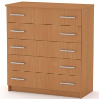 Комод Компаніт 5 Бук (80х38х89 см) Комод Компаніт 5 Бук (80х38х89 см)