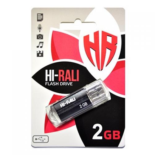 Флеш-накопичувач USB 2GB Hi-Rali Corsair Series Black (HI-2GBCORBK) в інтернет супермаркеті PbayMarket!