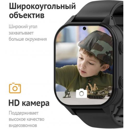 Розумний годинник з відеодзвінком Wonlex KT19 PRO 8GB Black (SBWKTP8B) в інтернет супермаркеті PbayMarket!