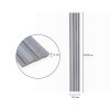 Декоративна стінова рейка Sticker Wall PS 2900x120x12 мм Сірий (SW-00002142)