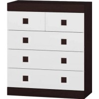 Комод для речей Соната 3 венге + білий Комод для речей Соната 3 венге + білий