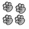 Вуличний автономний світильник на сонячній батареї LED Solar Paw Print Lights DL49 із захистом від вологи As-seen-on-tv Чорний