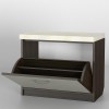 Тумба для взуття Тиса Мебель ТО-118 Венге 55x60 см