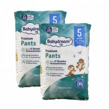 Підгузки-трусики Babydream Premium 5 розміру 12-17 кг 40 шт