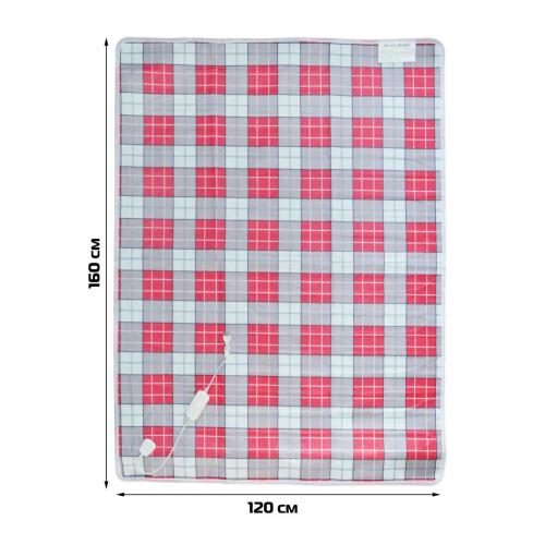 Електроковдра Warm Home NS-IB2 2 температурних режими 160x120 см Red-Grey (3_02521) Електроковдра Warm Home NS-IB2 2 температурних режими 160x120 см Red-Grey (3_02521)
