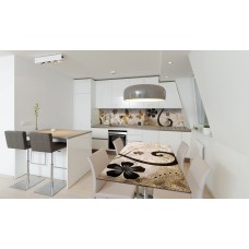 Наклейка вінілова на стіл Zatarga «Метелики та завитки» 650х1200 мм Z180779/1st