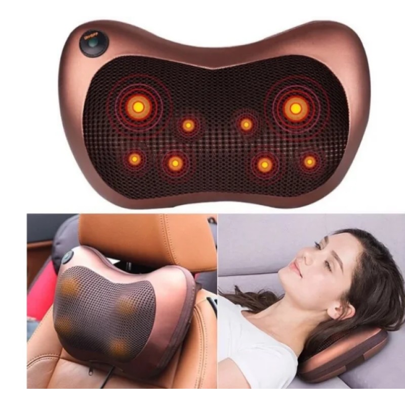Роликовий масажер VigohA для спини та шиї Massage pillow