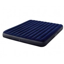 Надувний матрац Intex 183 х 203 х 25 см Dark blue (85265)