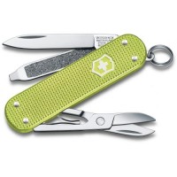 Ніж-брелок Victorinox Classic SD Alox Colors Lime Twist 58 мм, 5 функцій, Зелений (0.6221.241G) Ніж-брелок Victorinox Classic SD Alox Colors Lime Twist 58 мм, 5 функцій, Зелений (0.6221.241G)