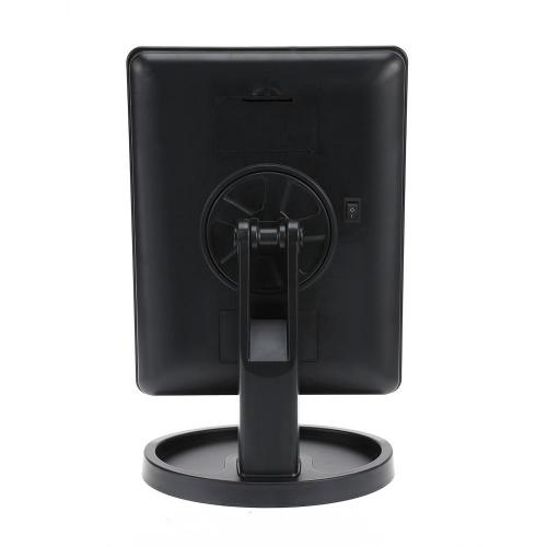 Дзеркало для макіяжу Magic Makeup XR-1608 з LED-підсвічуванням Black (hub_np2_1623) Дзеркало для макіяжу Magic Makeup XR-1608 з LED-підсвічуванням Black (hub_np2_1623)