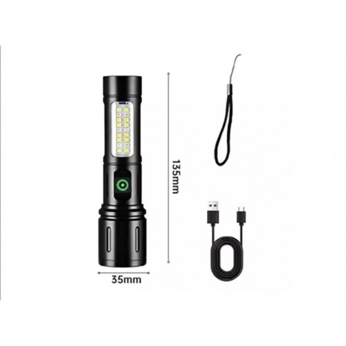 Ліхтар ручний акумуляторний PLD 603 PM10-TG 18SMD Li-Ion