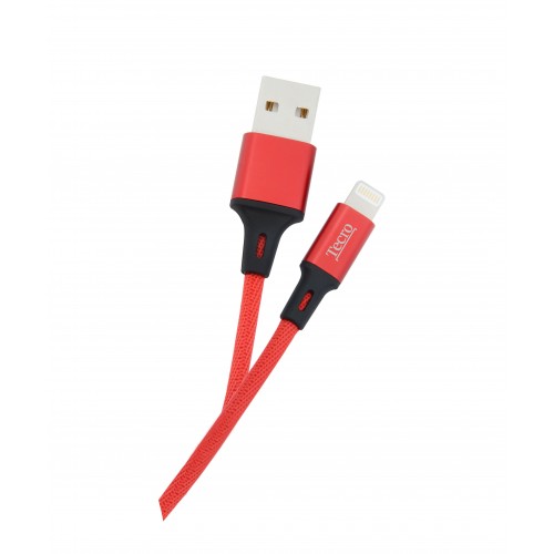 Кабель Tecro USB-Lightning, 1м Red (LT-0100RD) в інтернет супермаркеті PbayMarket!