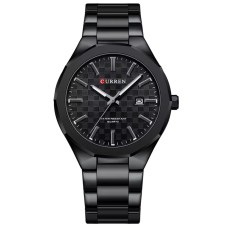 Наручний годинник чоловічий Curren Scotland Чорний (3529)
