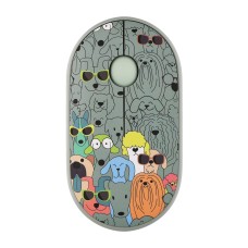 Бездротова миша 2E MF300 PETS DOGS Silent WL BT з принтом