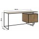 Офісний стіл у стилі Loft NS-1403 830x1600x700 мм Черный