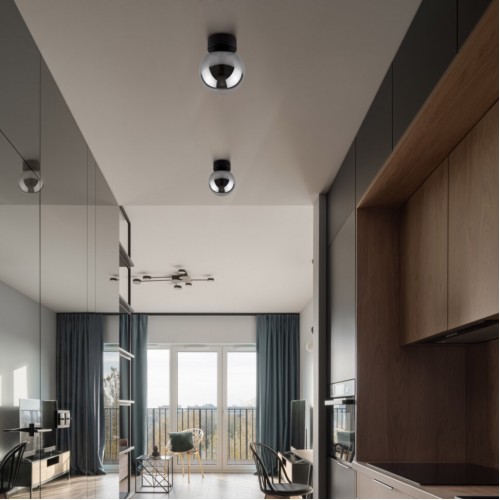Бра TK Lighting Ester 15x12 см Чорний (TK10255) Бра TK Lighting Ester 15x12 см Чорний (TK10255)