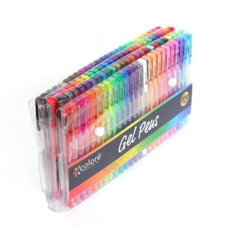Набір гелевих ручок Colore  100 кольорів (YW-MGP100) в інтернет супермаркеті PbayMarket!