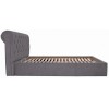 Ліжко Richman Лондон Comfort 140 х 190 см Місті Dark Grey З підйомним механізмом та нішою для білизни Темно-сіра в інтернет супермаркеті PbayMarket!