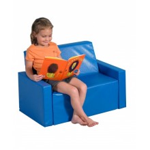 Дитячий ігровий диван Tia-Sport 90х45х60 см синій (sm-0019)
