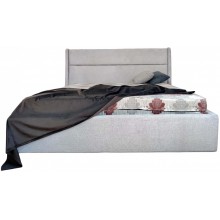 Ліжко BNB Duncan Premium 120 х 190 см Simple З додатковою металевою цільнозварною рамою Сірий