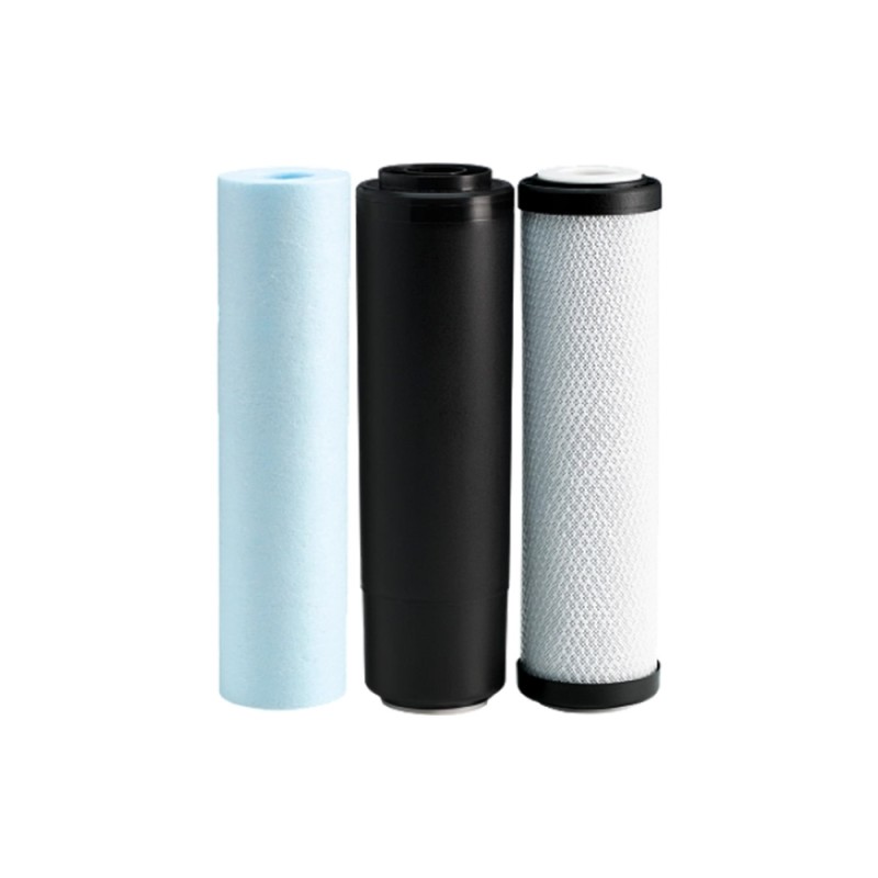 Покращений комплект картриджів Ecosoft 1-2-3 для фільтрів зворотного осмосу