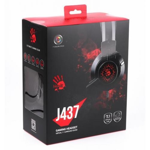 Гарнітура A4Tech Bloody J437 Black в інтернет супермаркеті PbayMarket!