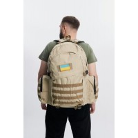 Тактичний рюкзак Intruder світлий бежевий з косою кишенею (1467085551) Тактичний рюкзак Intruder світлий бежевий з косою кишенею (1467085551)