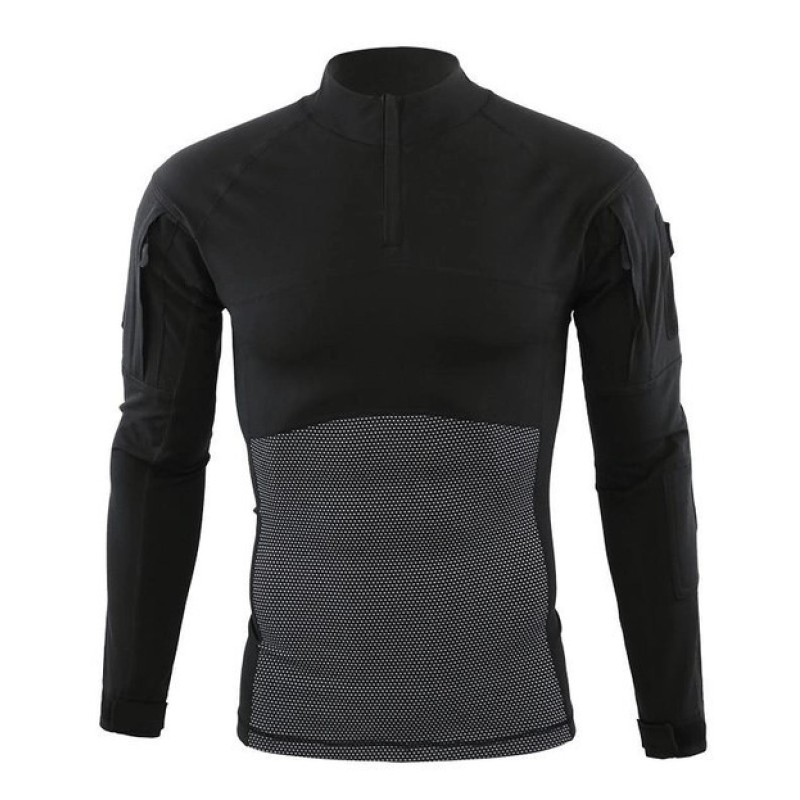 Тактична сорочка Solve Убакс Tactical Combat Shirt XL Black-Grey