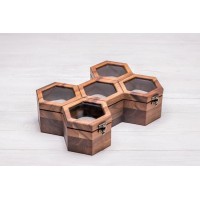 Органайзер для наручних годинників ecoWalnut 7.8х27.1х18.8 см Органайзер для наручних годинників ecoWalnut 7.8х27.1х18.8 см