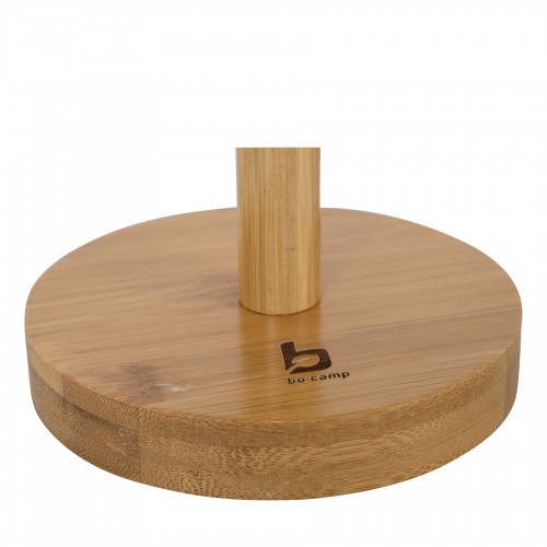 Ліхтар кемпінговий Bo-Camp Cambridge Rechargeable 200 Lumen Bamboo Біло-коричневий (5818792)