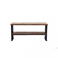 Консоль для дому в стилі Loft NS-378 630x1000x300 мм Черный Консоль для дому в стилі Loft NS-378 630x1000x300 мм Черный