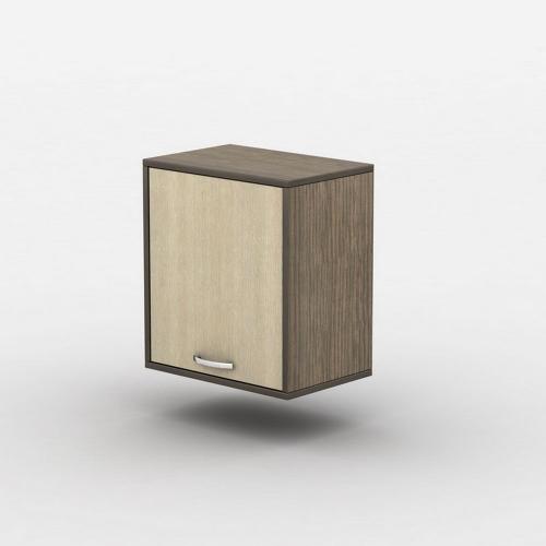 Полиця навісна Тиса Мебель ПН-4 Венге дуб молочний 400x300x450 мм