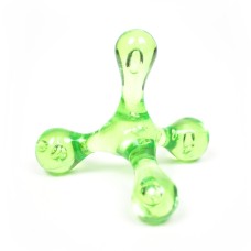 Масажер механічний для тіла Поліком 10*11 см Зелений