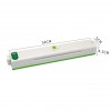 Вакууматор для продуктів Stenson TL00160 17х25 см Зелений