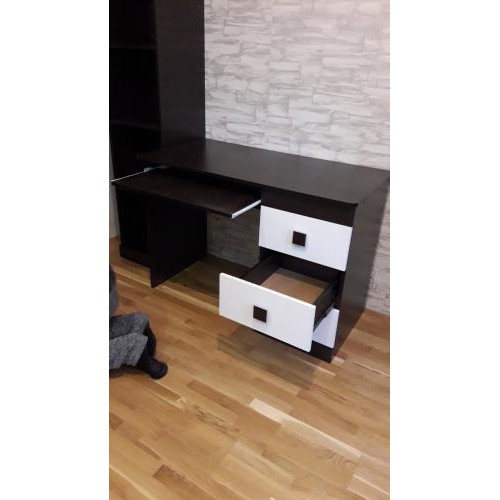 Стіл письмовий Соната Еверест Венге з білим (psg_UK-6415014) Стіл письмовий Соната Еверест Венге з білим (psg_UK-6415014)