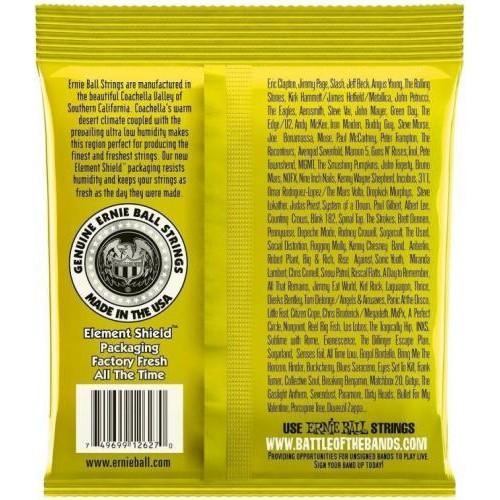 Струни для електрогітари Ernie Ball 2627 Beefy Slinky Nickel Wound 11/54 Струни для електрогітари Ernie Ball 2627 Beefy Slinky Nickel Wound 11/54