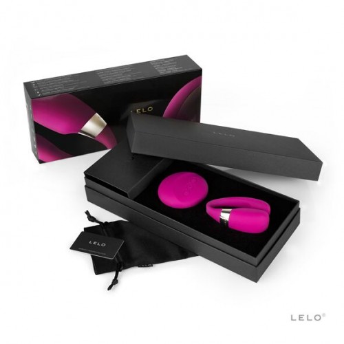 Вібратор для пар LELO Tiani 3 Cerise, 2 мотори, пульт ДК в інтернет супермаркеті PbayMarket!