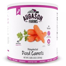 Морква нарізана сублімована з великим терміном придатності 25 років Augason Farms, 40 порцій