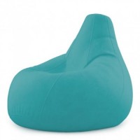 Крісло Мішок Груша Велюр 150х100 Студія Комфорту Великий бірюзовий