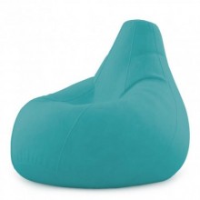 Крісло Мішок Груша Велюр 150х100 Студія Комфорту Великий бірюзовий