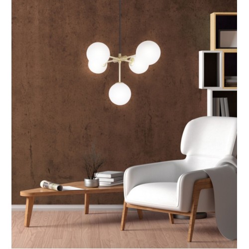 Люстра Candellux Mati 57x135 см Латунь (35-73778)