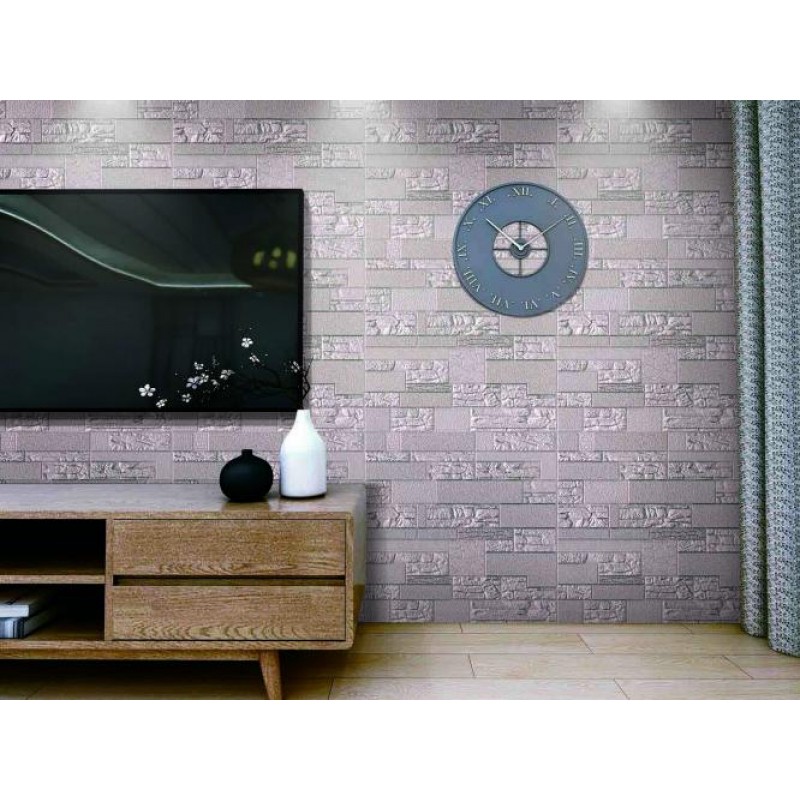 Самоклеюча декоративна 3D панель Єгипет рожеве золото Loft Expert 700x700x5 мм