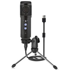 Конденсаторний мікрофон студійний Manchez US-31 зі штативом USB Black (3_00989)