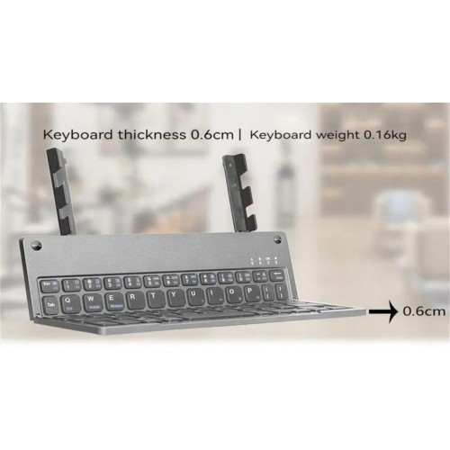 Бездротова складана клавіатура  Sandy Gforse з підставкою IQ – 79 в інтернет супермаркеті PbayMarket!