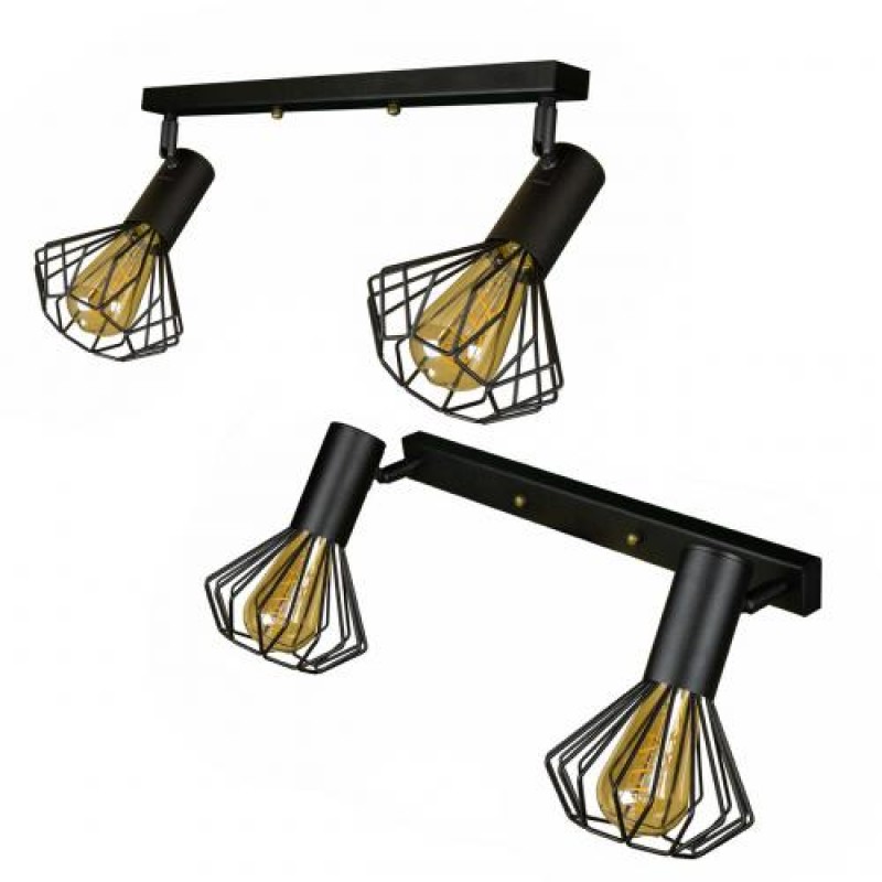 Світильник лофт MSK Electric Diadem настінно-стельовий NL 22151-2