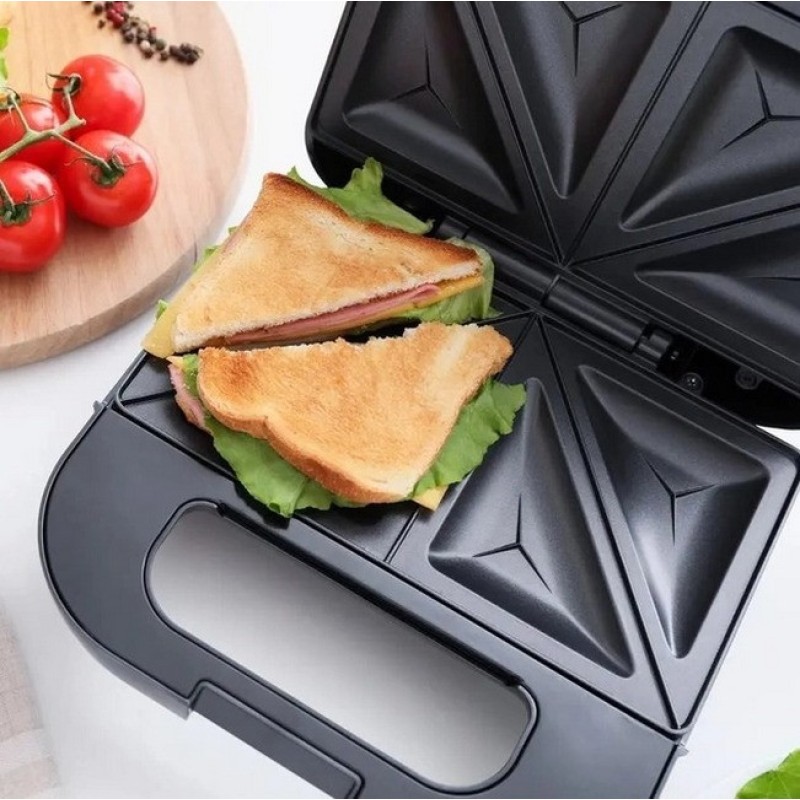 Сендвічниця електрична MAGIO МG-375 Black