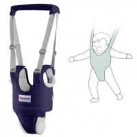 Дитячі віжки-ходунки з додатковими трусиками, подушечками, підкладками Темно-синій (vol-810)