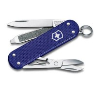 Ніж-брелок Victorinox Classic SD Alox Colors Minty Mint 58 мм, 5 функцій, Синій (0.6221.222G) Ніж-брелок Victorinox Classic SD Alox Colors Minty Mint 58 мм, 5 функцій, Синій (0.6221.222G)