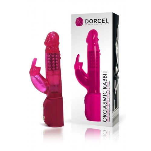 Вібратор-кролик Dorcel Orgasmic Rabbit Pink з перловим масажем в інтернет супермаркеті PbayMarket!